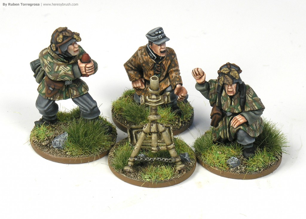 Mortar team bolt action