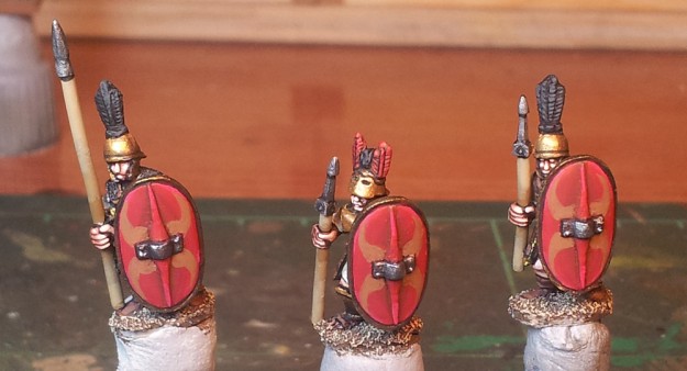 How to paint shields