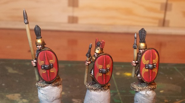 How to paint shields