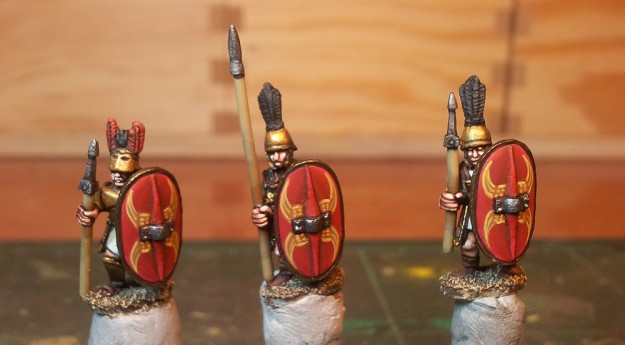How to paint shields