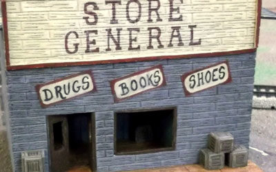Building an Old West store