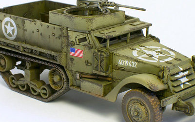 Bolt Action M3A1 Halftrack – 1:56 Warlord Games