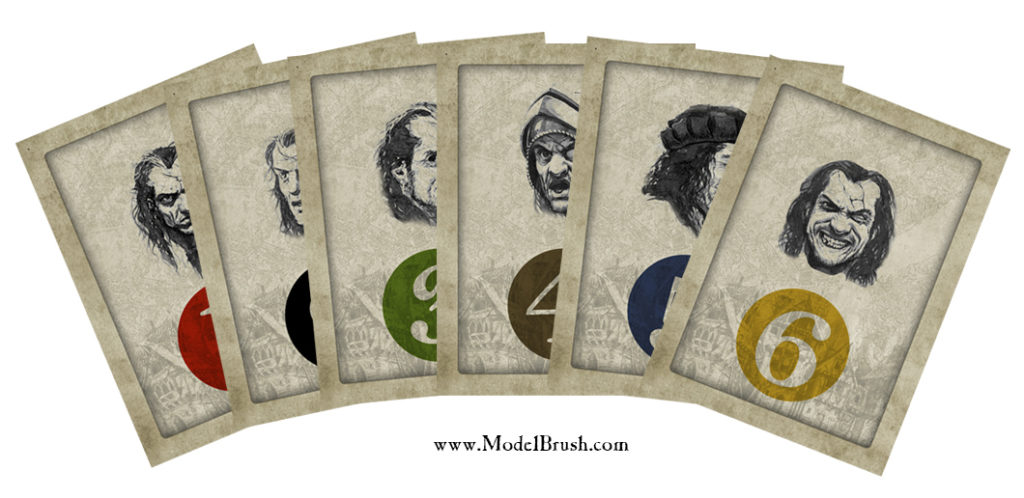 Initiative Mordheim, Secondary Missions cards