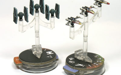 Painting Star Wars: Armada small ships in 15-20 mins