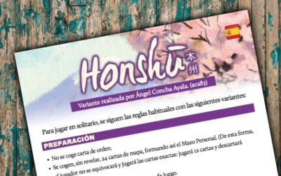 Honshu – Variante para 1 jugador