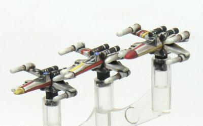 Star Wars Armada – Como pintar escuadrones de X-wing