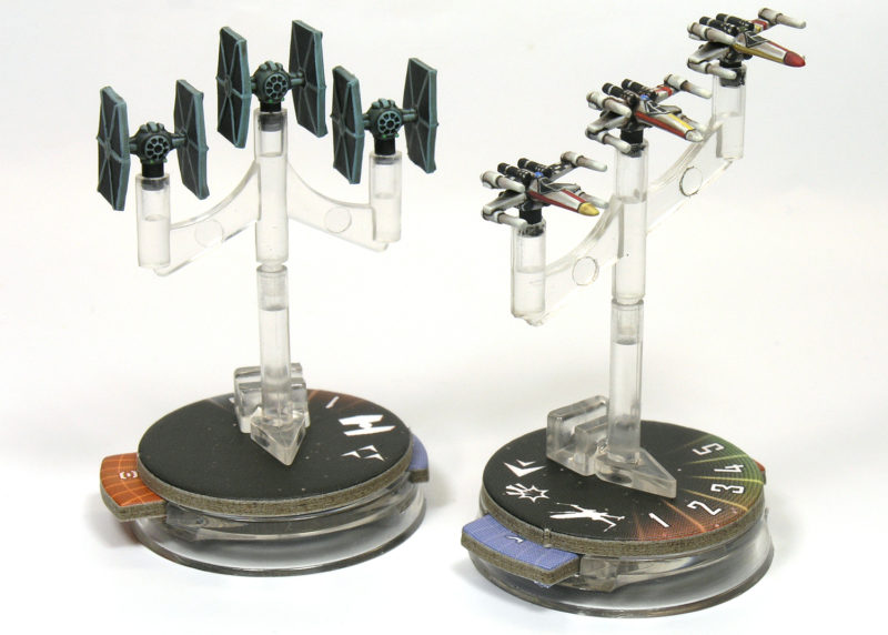 Star Wars Armada - Como pintar escuadrones de X-wing