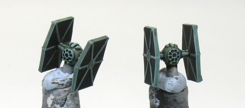 Star Wars Armada - Como pintar escuadrones de X-wing